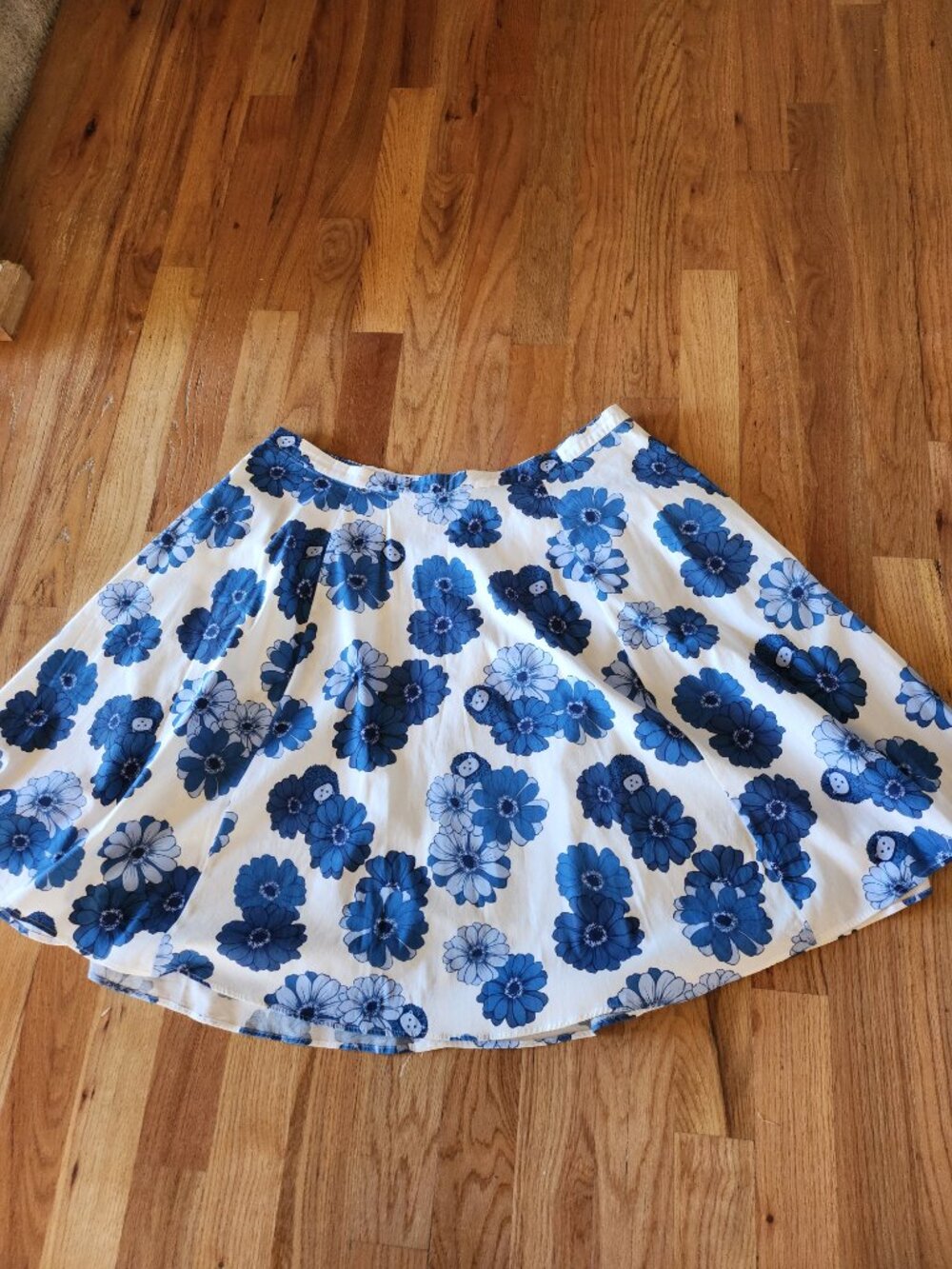 ModCloth x Collectif Daisy Hedgehog Swing A-Line Skirt Vintage Rare Plus Size - Picture 4 of 15